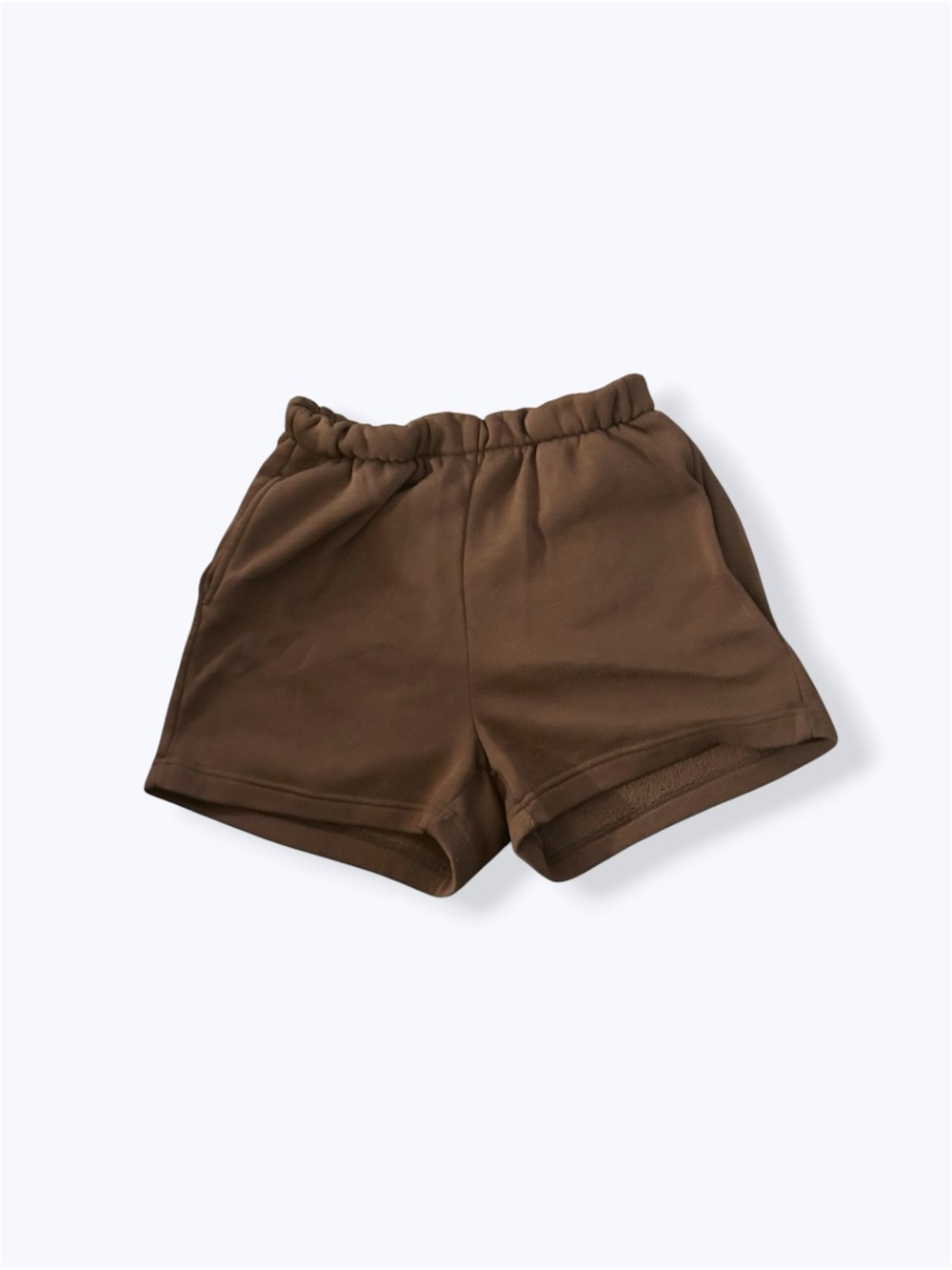 3/$10 Brown Sweatpant Shorts